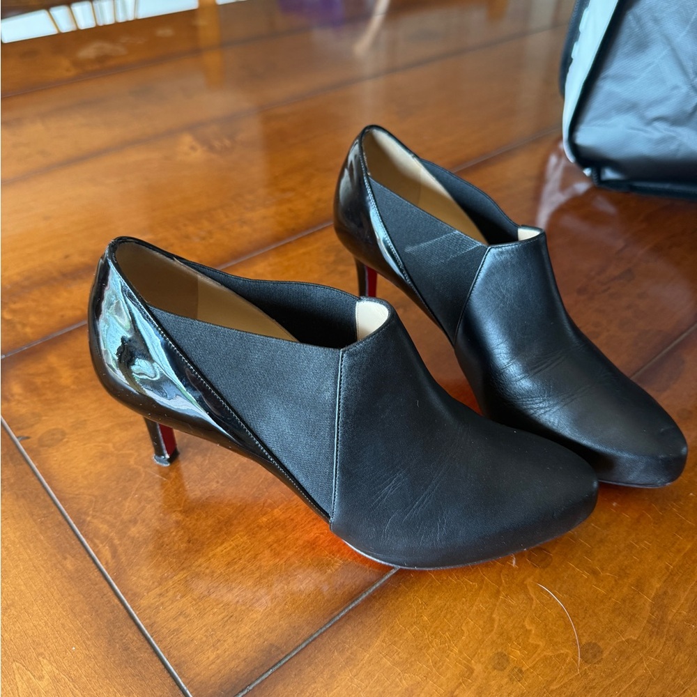 Christian Louboutin bootie heels